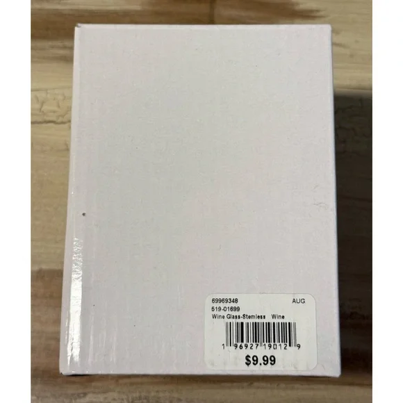 NIB Novelty Stemless Wine Glass "Wine Queen" - Picture 4 of 4